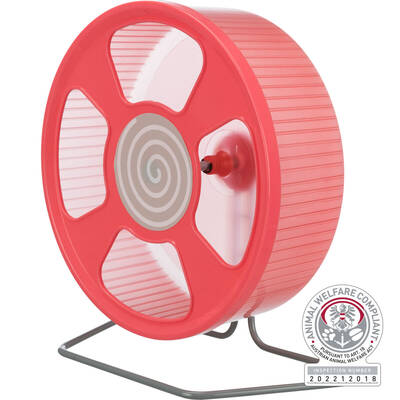 TRIXIE Τροχός Πλαστικός Ρόζ Για Τρωκτικά 28cm