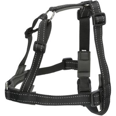 TRIXIE Σαμάρι Εκπ. LEAD N WALK L-XL Μαύρο 65-105CM/25MM