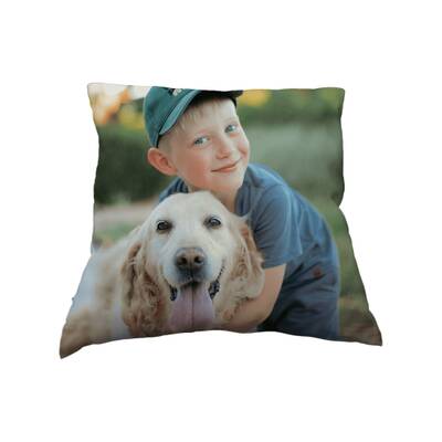 WOOF UP Μαξιλάρι Καναπέ με Φερμουάρ Λευκό 30x30cm