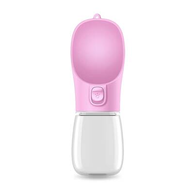 Dog Water Bottle (Pink) 350ml
