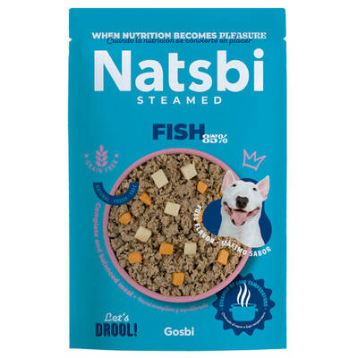 NATSBI Steamed Fish Dog 200gr