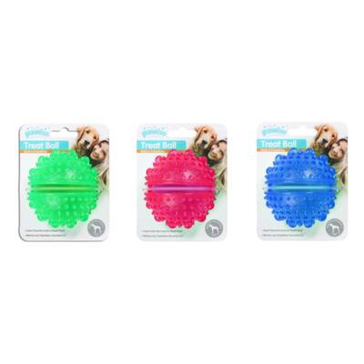 PAWISE Εκπαιδευτικό Παιχνίδι Σκύλου Treat Ball 7cm Πορτοκαλί Χρώμα