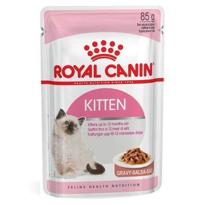 ROYAL CANIN Kitten Gravy 85gr 3+1 Δώρο