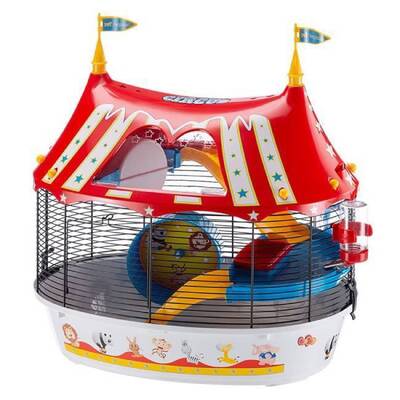 FERPLAST Κλουβί Για Χάμστερ Circus Fun 49.5x34x42.5cm