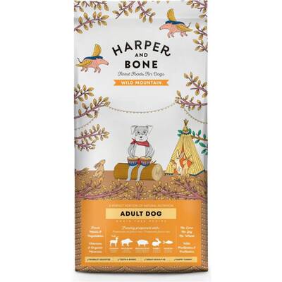 HARPER&BONE Adult Medium/Large Wild Mountain 12kg