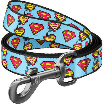WAUDOG Nylon Dog Leash Superman 15mmx122cm