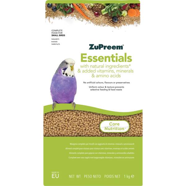 ZUPREEM Essentials Small Birds 1kg