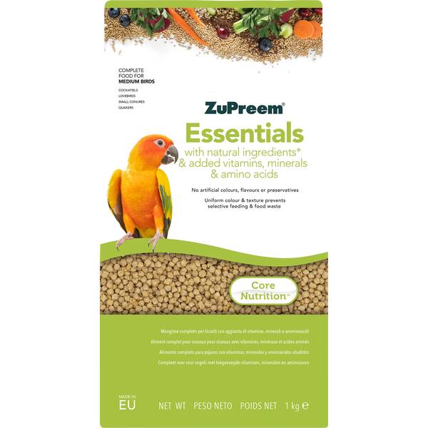 ZUPREEM Essentials Medium Birds 1kg