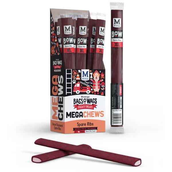 BAGS O' WAGS MegaChews Spare Rib 130g