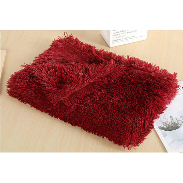 DPF4RD100 Κουβέρτα Φλάφι Κόκκινη 100cm F4J1 DPF4RD100 Κουβέρτα Φλάφι Κόκκινη 100cm F4J1