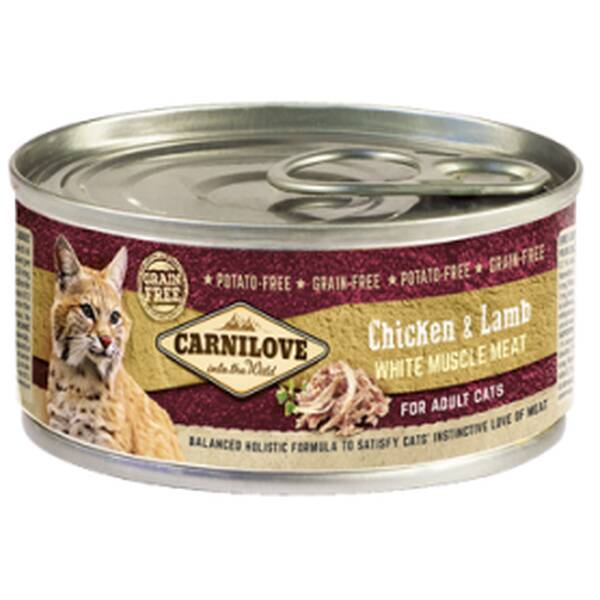CARNILOVE Cat Κονσ.Chicken&Lamb100gr CARNILOVE Cat Κονσ.Chicken&Lamb100gr