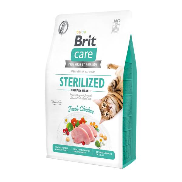 BRIT Care Cat Sterilized Urinary GF 2kg BRIT Care Cat Sterilized Urinary GF 2kg