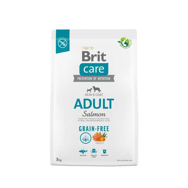 BRIT Care Dog GF Adult salmon 3kg