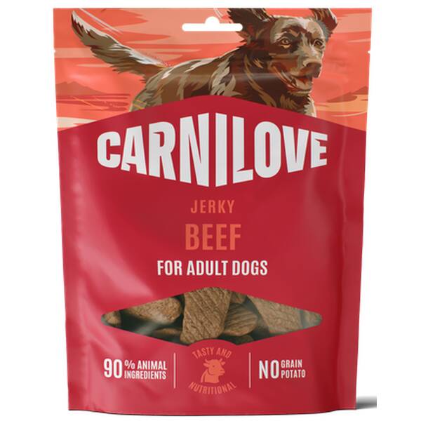 CARNILOVE Dog Snack Jerky Beef Fillet 100g