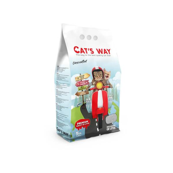 CAT'S WAY Unscented Natural 5l CAT'S WAY Unscented Natural 5l