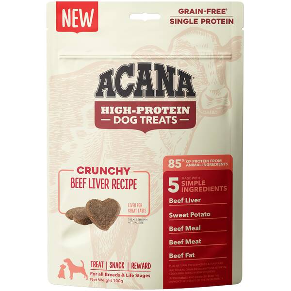 ACANA Dog Crunchy Beef 100gr ACANA Dog Crunchy Beef 100gr