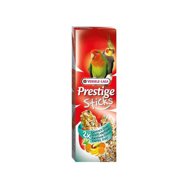 PRESTIGE Stiks Big Parakeets Exotic Fruit 2*70gr