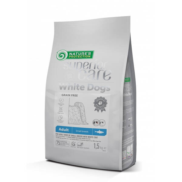 NATURE'S PROTECTION White Dog Herring Adult 1.5kg NATURE'S PROTECTION White Dog Herring Adult 1.5kg