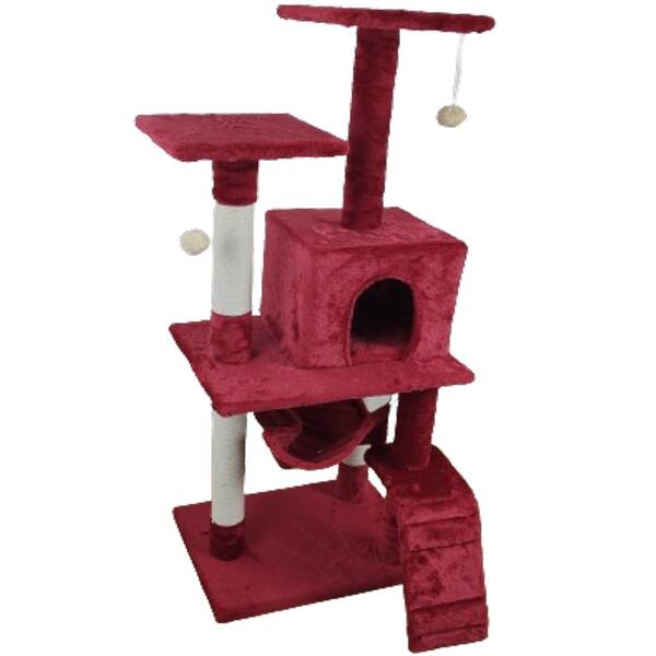 DENIKPETS Ονυχοδρόμιο Κόκκινο CTR2 50*40*120cm