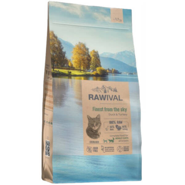 RAWIVAL Cat Finest From The Sky Adult Sterilised 1.7kg
