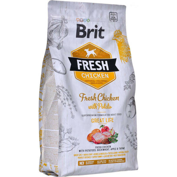 BRIT Fresh Chicken-Great Life 2.5kg
