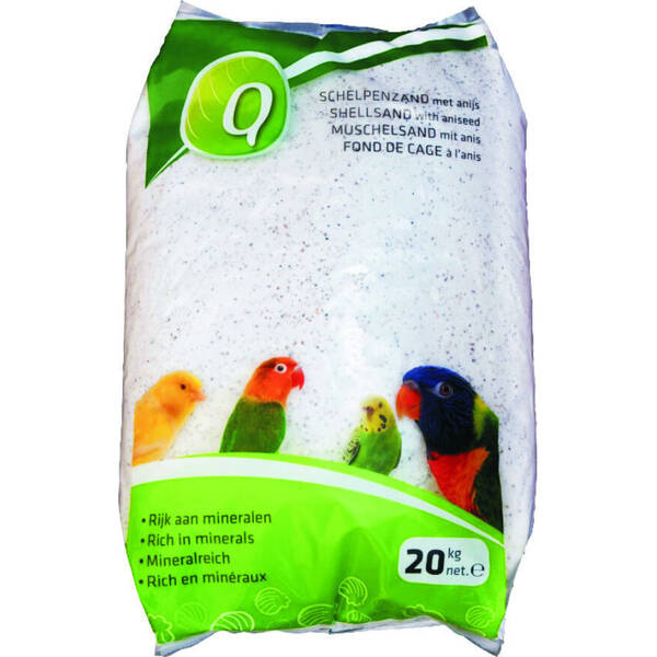 Αμμος Q Με Γλυκάνισο & Όστρακα 20kg