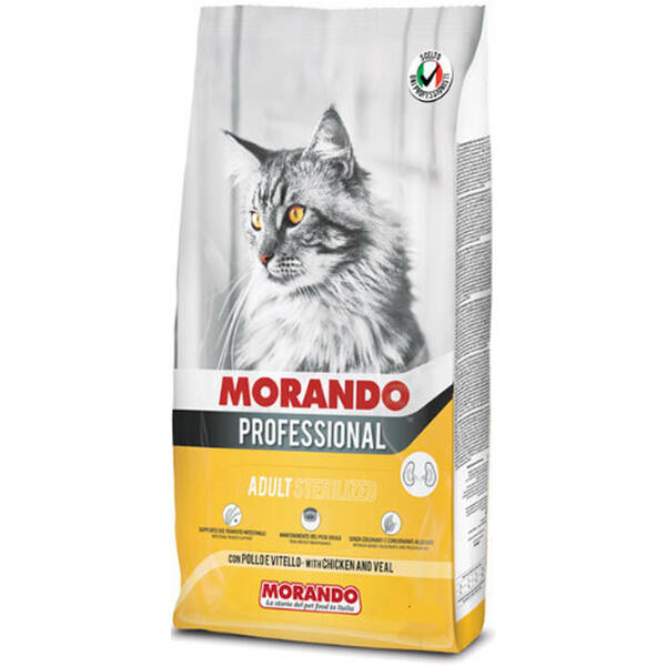 MORANDO Pro Cat Sterilized Chicken & Veal 1,5kg