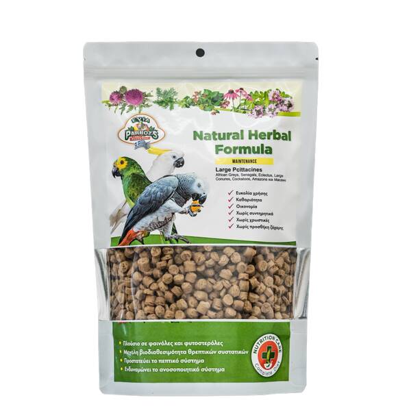 EVIA PARROTS Large Natural Herbal Formula 800gr