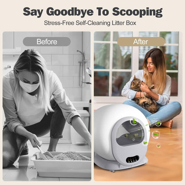 MR ZOO Αυτοκαθαριζόμενη Τουαλέτα Γάτας Τ2