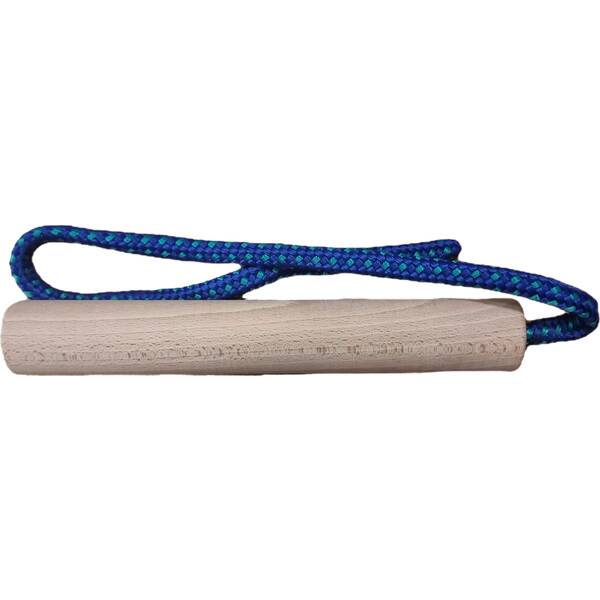 Ξύλινος Κύλινδρος Δαγκώματος Μπλέ