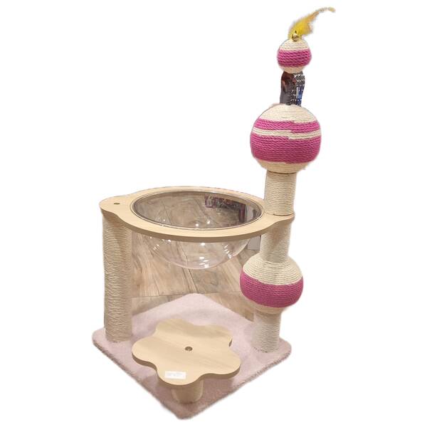 DENIKPETS Ονυχοδρόμιο Γυάλα Space 38*38*72cm