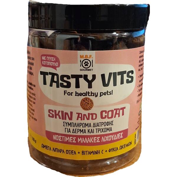 MBF Tasty Vits Skin & Coat 180gr