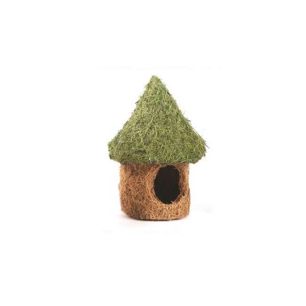 HAPPYPET Nature First Tiki Hut 17 x 13 x 13cm
