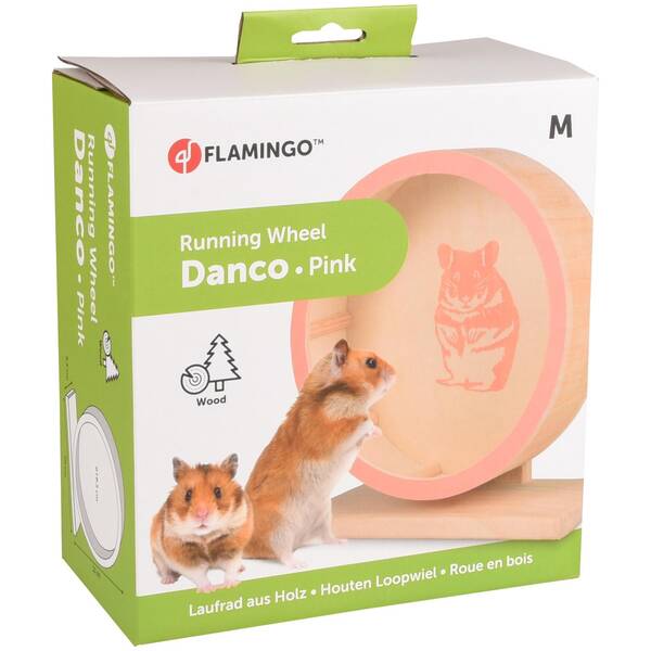 FLAMINGO Toy Danco Exercise Wheel 19,5 cm