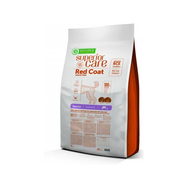 NATURE'S PROTECTION Red Coat Salmon GF Junior 10kg NATURE'S PROTECTION Red Coat Salmon GF Junior 10kg