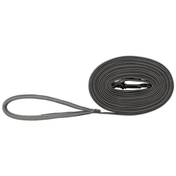 TRIXIE Οδηγός Fusion Tracking Λάστιχ. Γκρί M-XL 3m/17mm