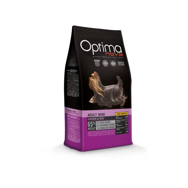OPTIMA NOVA Adult Mini Chicken&Rise 2kg OPTIMA NOVA Adult Mini Chicken&Rise 2kg