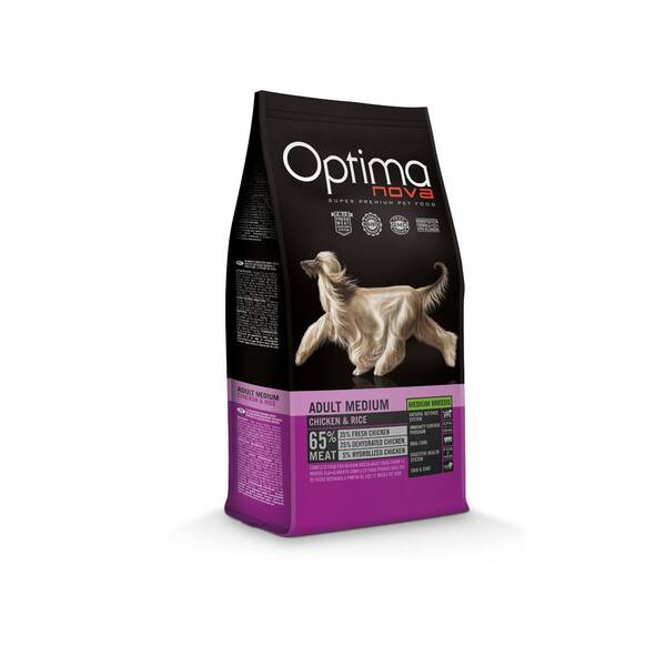 OPTIMA NOVA Adult Medium Chicken&Rise 12kg OPTIMA NOVA Adult Medium Chicken&Rise 12kg