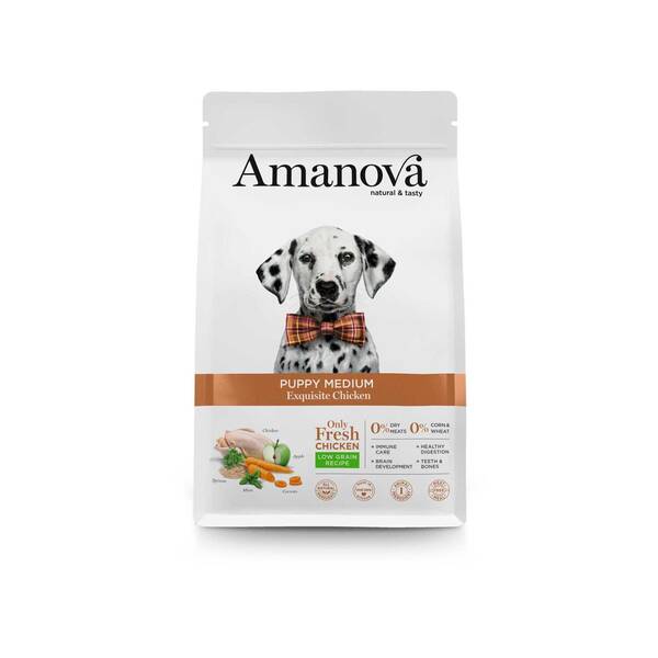 AMANOVA Puppy Medium Chicken 12kg AMANOVA Puppy Medium Chicken 12kg