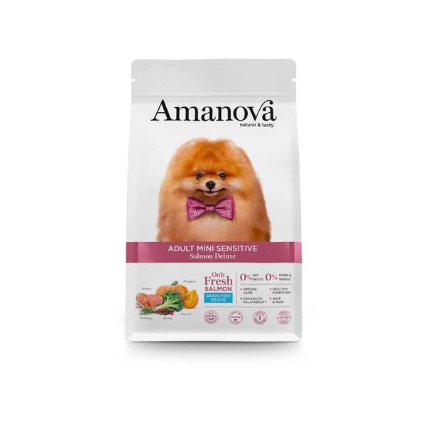 AMANOVA Adult Mini Sensitive Salmon 2kg AMANOVA Adult Mini Sensitive Salmon 2kg