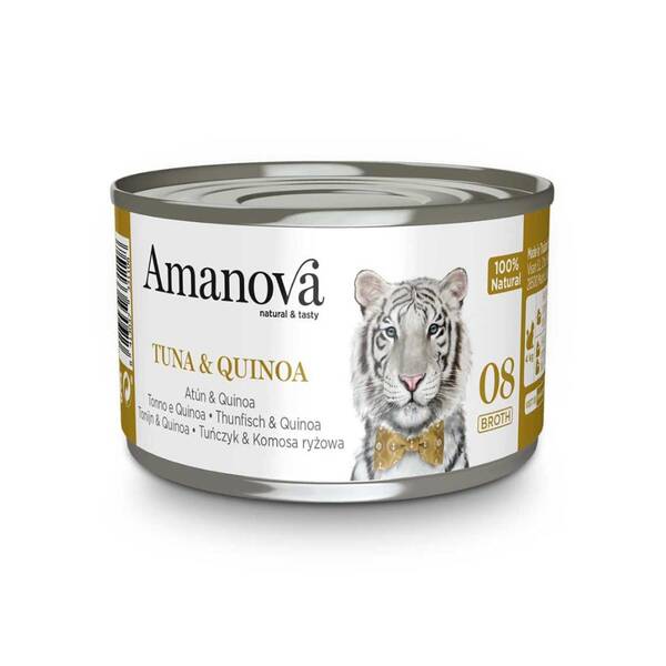 AMANOVA Tuna&Quinoa Broth 70gr