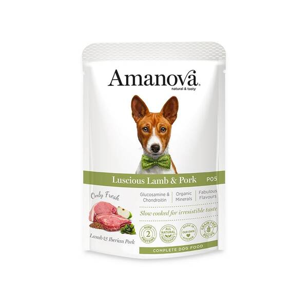 AMANOVA Adult Lamb&Pork GF 100g