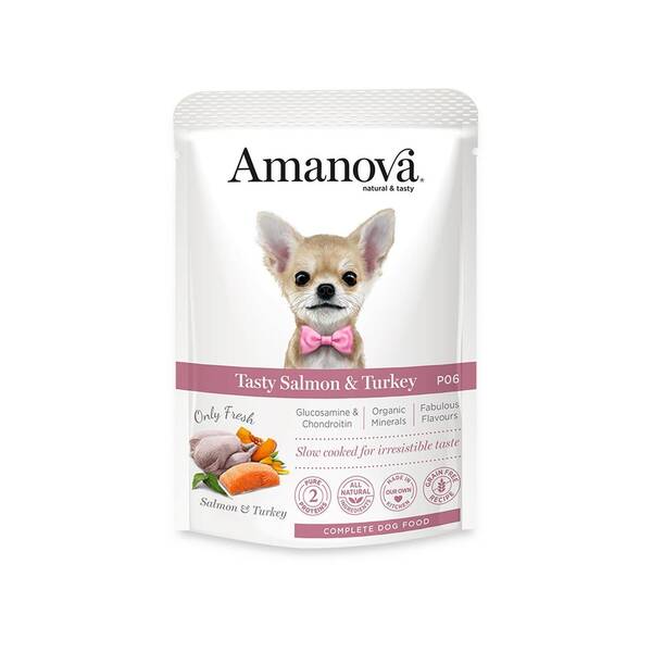 AMANOVA Adult Salmon&Turkey GF 100g AMANOVA Adult Salmon&Turkey GF 100g