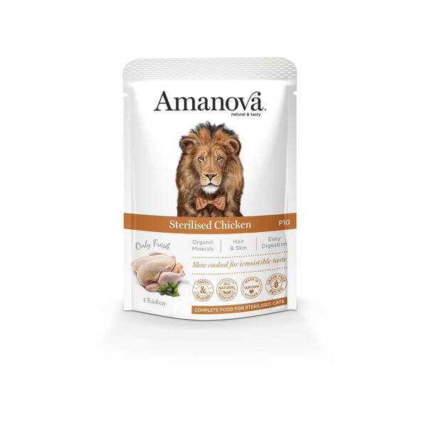 AMANOVA Sterilized Chicken 85gr AMANOVA Sterilized Chicken 85gr