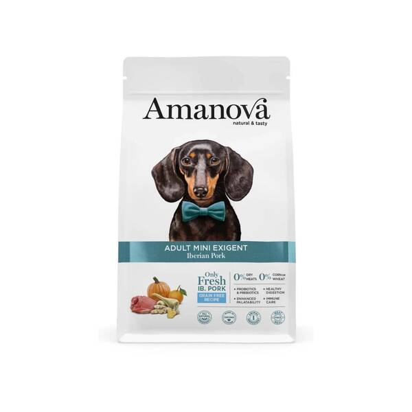AMANOVA Adult Mini Exigent Iberian Pork 2kg AMANOVA Adult Mini Exigent Iberian Pork 2kg