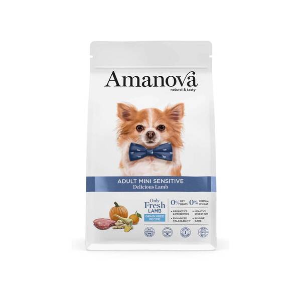 AMANOVA Adult Mini Sensitive Lamb 2kg AMANOVA Adult Mini Sensitive Lamb 2kg