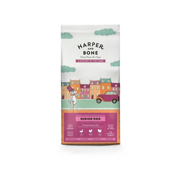 HARPER&BONE Senior/Light Flavours Farm 2kg HARPER&BONE Senior/Light Flavours Farm 2kg