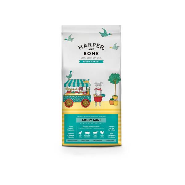 HARPER&BONE Adult Mini Fresh Market 2kg HARPER&BONE Adult Mini Fresh Market 2kg