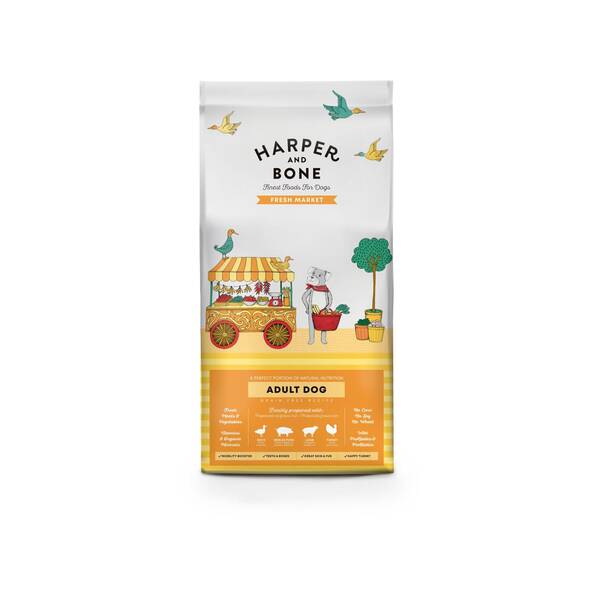 HARPER&BONE Adult Medium/Large Fresh Market 2kg