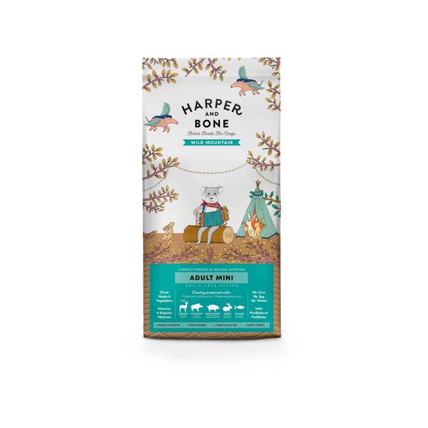 HARPER&BONE Adult Mini Wild Mountain 2kg HARPER&BONE Adult Mini Wild Mountain 2kg